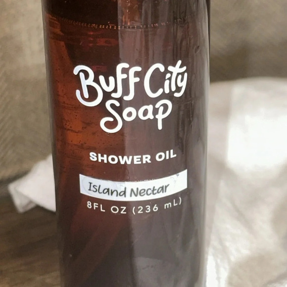 Lot of 3: Buff City Soap T-Shirt Lg/Shower Oil Island Nectar, Buff City Cap/Hat - Picture 7 of 15